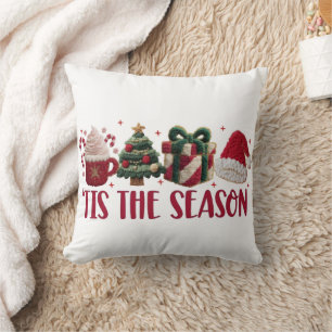 Festive Christmas Pillow