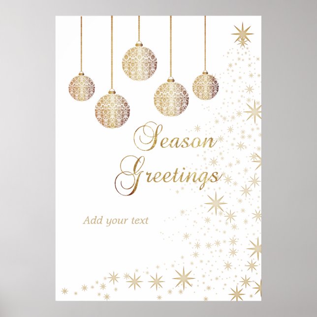 Festive Christmas  Poster (Front)