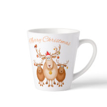 Festive Christmas- Reindeer-Mug