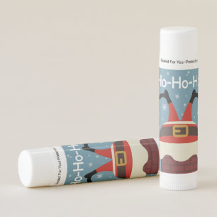 Festive Christmas Santa Stuck in Chimney Lip Balm