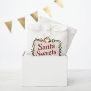 festive Christmas Santa sweets party Favor Bag