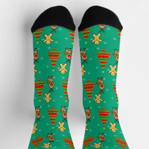festive Christmas Socks