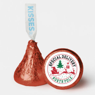Festive Christmas special North Pole delivery Hershey®'s Kisses®