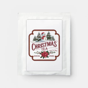 Festive Christmas tea party Tea Bag Drink Mix