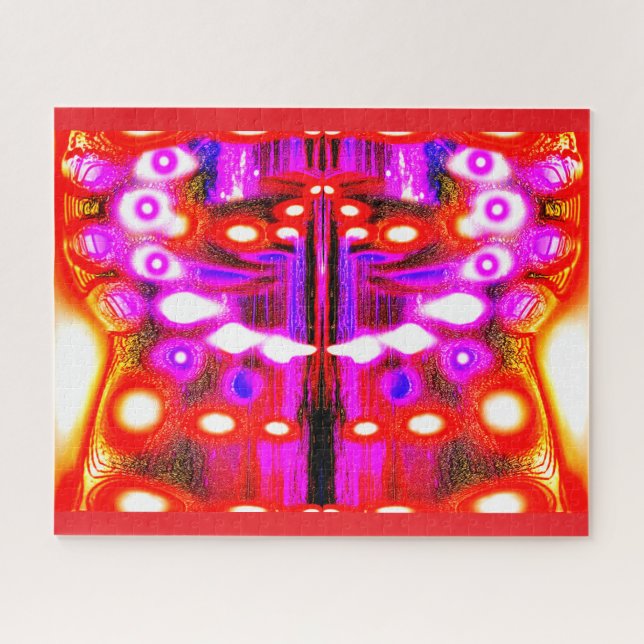 Festive Christmas time art Jigsaw Puzzle (Horizontal)
