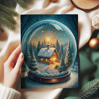 Festive Christmas tissue paper with holly and pine