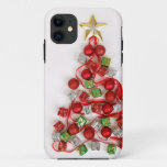 Festive Christmas Tree Iphone 11 Case at Zazzle
