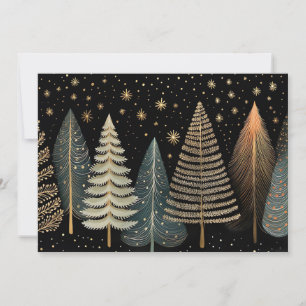 Festive Christmas Tree Greeting Card