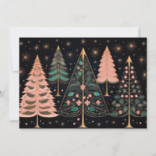 Festive Christmas Tree Greeting Card