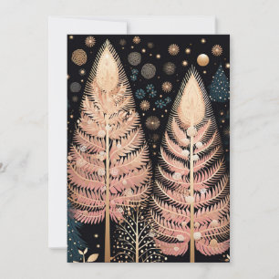 Festive Christmas Tree Greeting Card