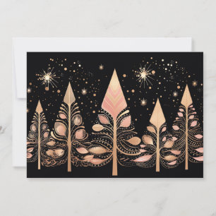 Festive Christmas Tree Greeting Card