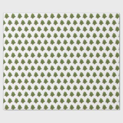 Festive Christmas Tree wrapping paper