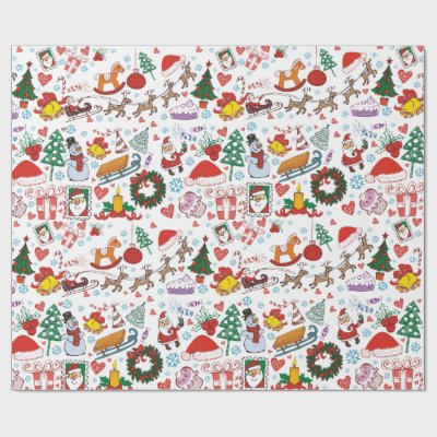 Festive Christmas  Wrapping Paper