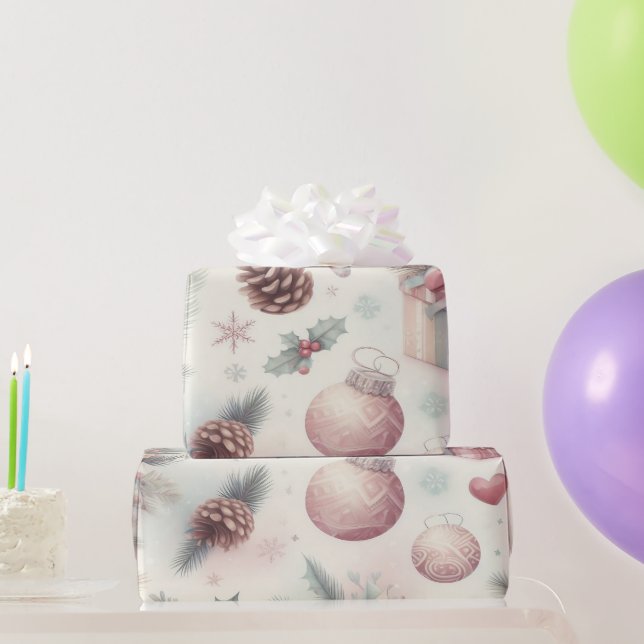 Festive Christmas wrapping paper (Party Gifts)