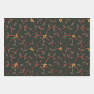 Festive Christmas wrapping paper