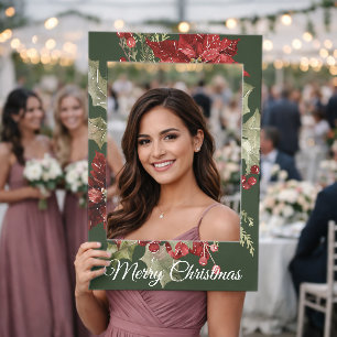 Festive Corporate Christmas Party Selfie Frame