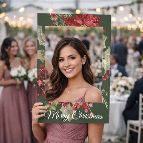 Festive Corporate Christmas Party Selfie Frame