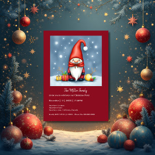 Festive cozy christmas gnome in Disguise