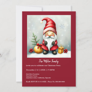 Festive cozy christmas gnome in Disguise