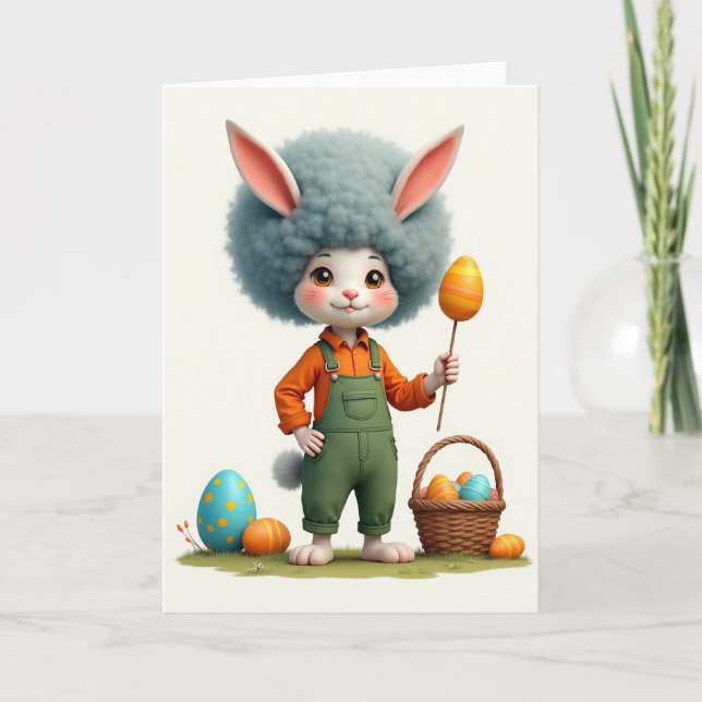 Festive Creature Springtime Card (Front)