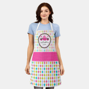 Festive Cupcake and Cake Pops Apron
