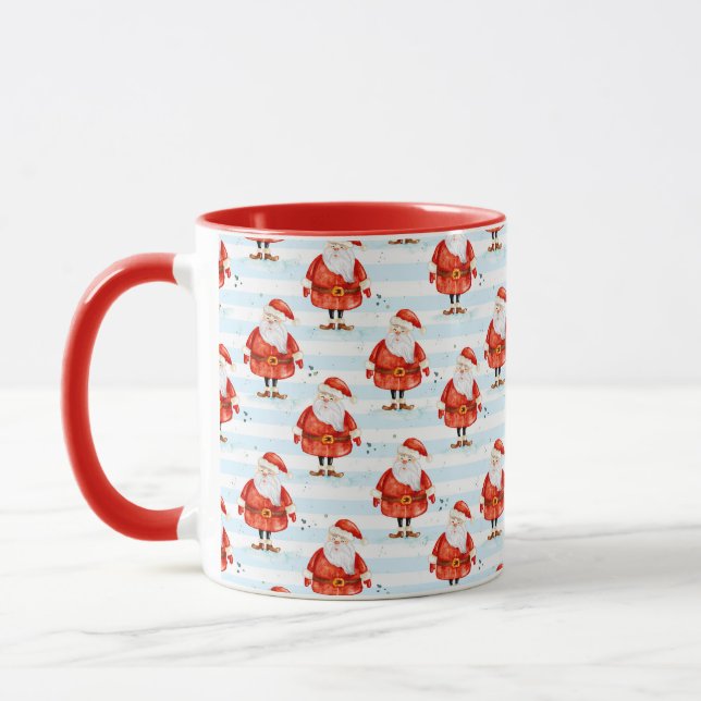Festive Cute Santa Claus Mug (Left)