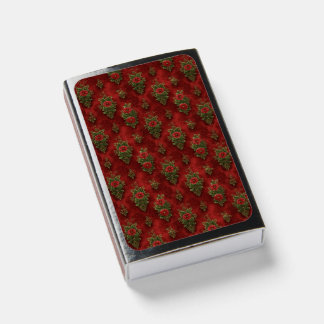 Festive Damask Matchboxes
