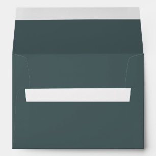 Festive dark green  envelope