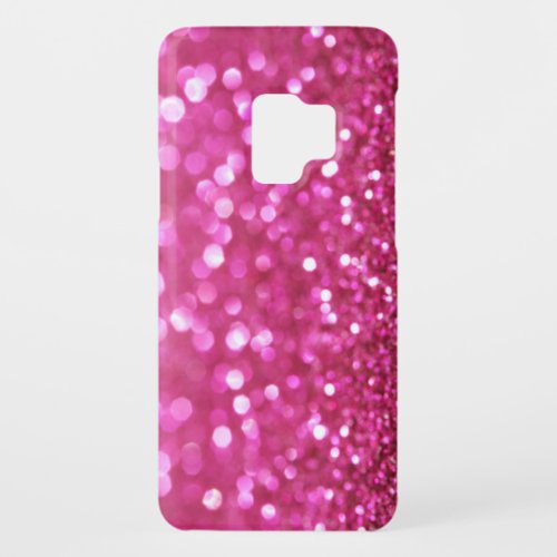 Festive Dark Pink Elegant Abstract Case_Mate Samsung Galaxy S9 Case