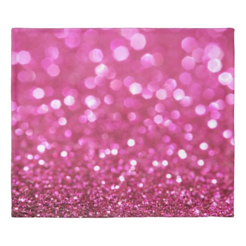Festive Dark Pink Elegant Abstract Duvet Cover