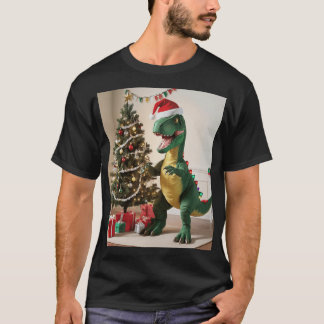  Festive Dino T-Shirt
