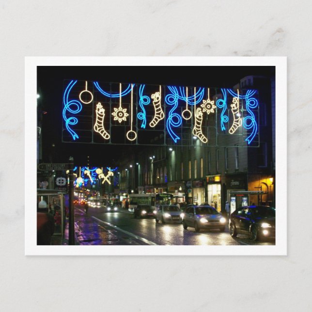 Festive Display Postcard (Front)