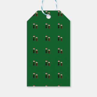 festive dog gift tags