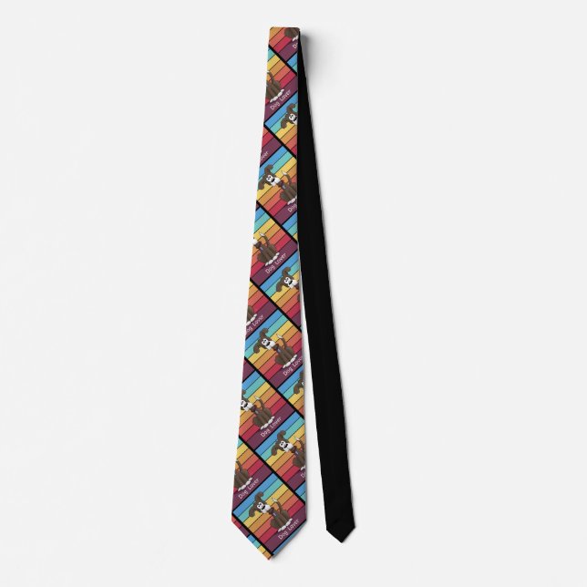 Festive Dog Lover    Neck Tie (Front)