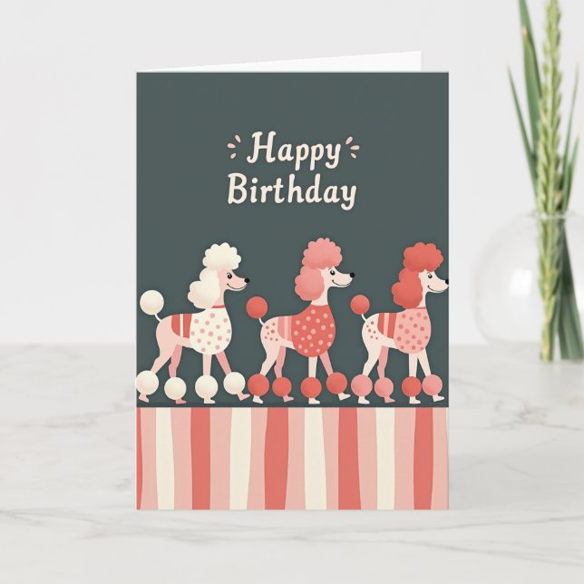 Festive Dog Parade Card (Front)