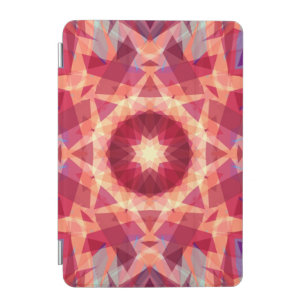 Festive Dopamine Decor Red Jolly Christmas Star  iPad Mini Cover