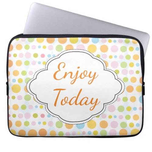 Festive Dots Laptop Sleeve