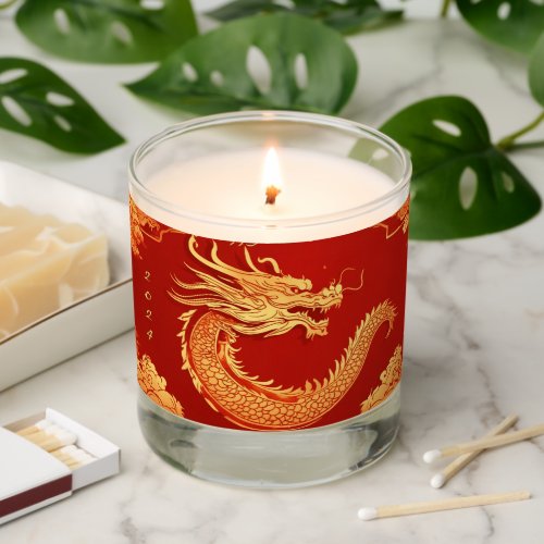 Festive Dragon Chinese New Year Scented Candle