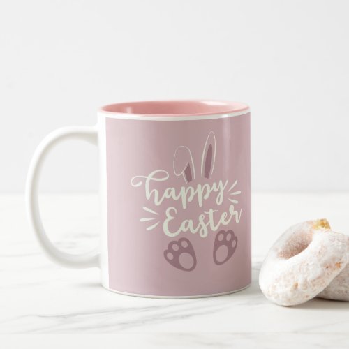 Festive Easter Bunny Mug _ Hop Into Easter 