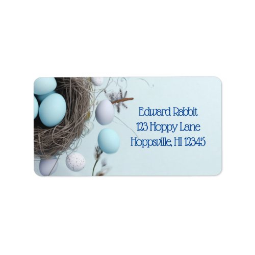 Festive Easter Labels From Our Nest to Yours Label