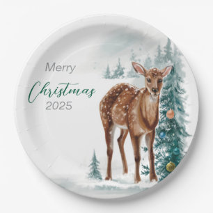“Festive Elegance: Christmas Doe”зробити опис Paper Plates