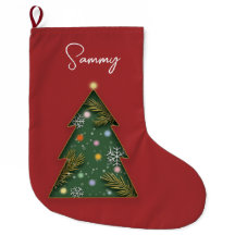 Festive Elegant Paper Cut Merry Christmas Tree