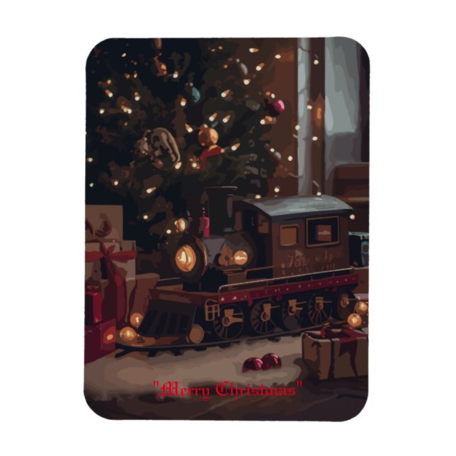 Festive Express Magnet (Vertical)