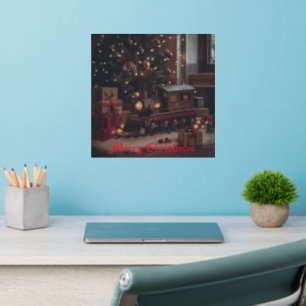 Festive Express Wall Decal