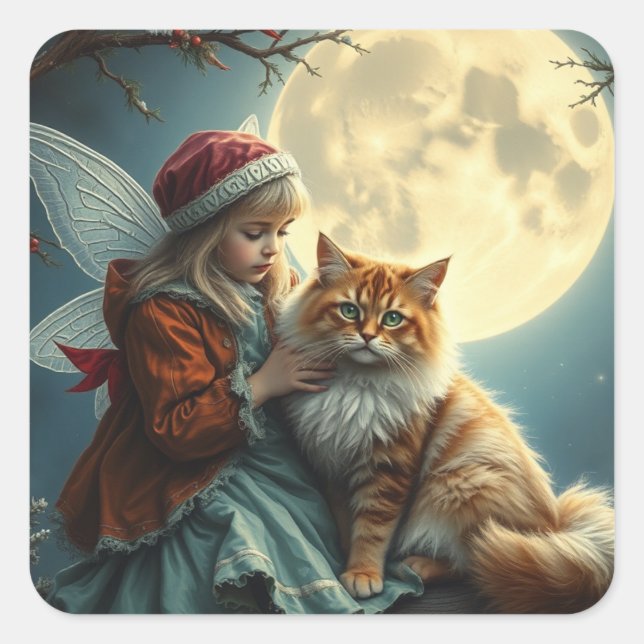 Festive Fairy Stickers (Front)