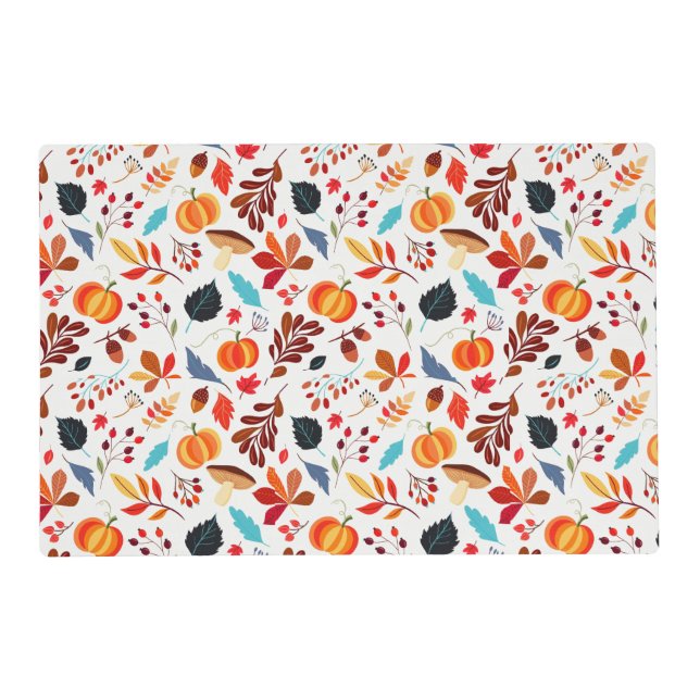Festive Fall Colors Placemat (Front)