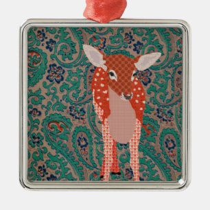 Festive Fawn Ornament