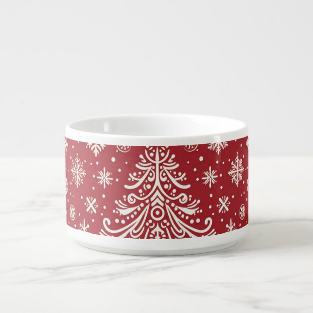 "Festive Feasts: Christmas Tree Chili Bowl Collect (Center)