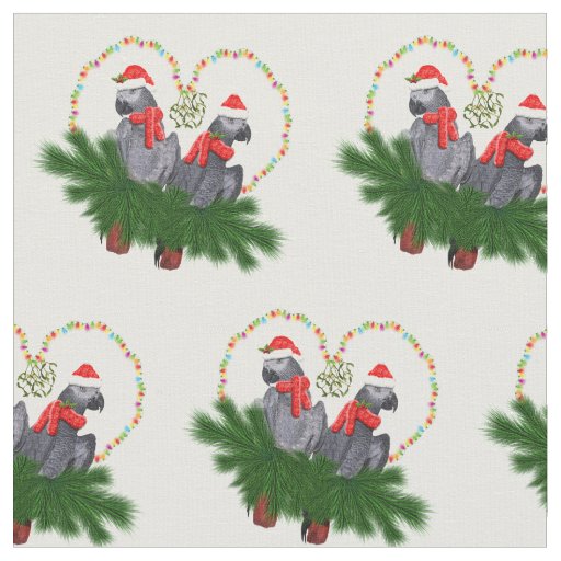 Festive Featherballs Fabric (choose colour)