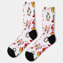 Festive Feet: Christmas Character Socks